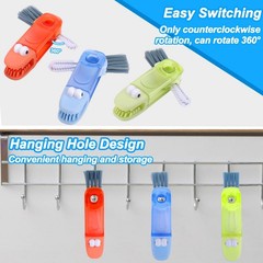 4 in 1 Cup Lid Gap Cleaning Brush Set,Multifunctional Water Bottle Lid Cleane…