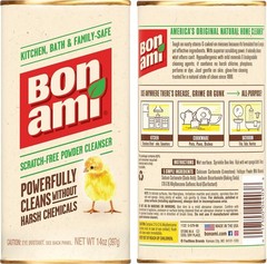 Powder Cleanser for Kitchens & Bathrooms – All Types of Surfaces, Cleans Grim…