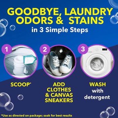 OxiClean Odor Blasters Versatile Home and Laundry Stain Remover Powder, 3 lb
