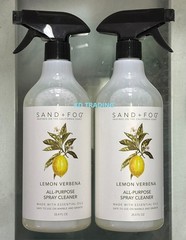 (2-Pk) SAND + FOG™ Plant-Based Kitchen REFRESHER & CLEANER 25.4oz LEMON VERBENA