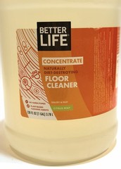 Better Life Floor Cleaner Concentrate Citrus Mint 128 oz 1 Gallon Plant Based