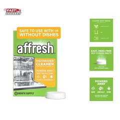 Dishwasher Cleaner, Helps Power Away Odor Causing Bacteria, Limescale, Minera…