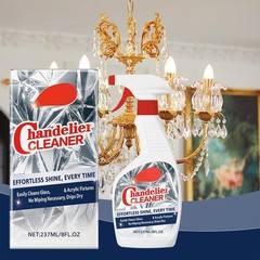 1/2x Chandelier Cleaner Drip Dry Spray,No Wipe Dust Remover for Chandelier 237ml