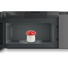 Mushroom Microwave Cleaner Steam Ceramic Oven Cleaner Microwave Steam Cleaner…