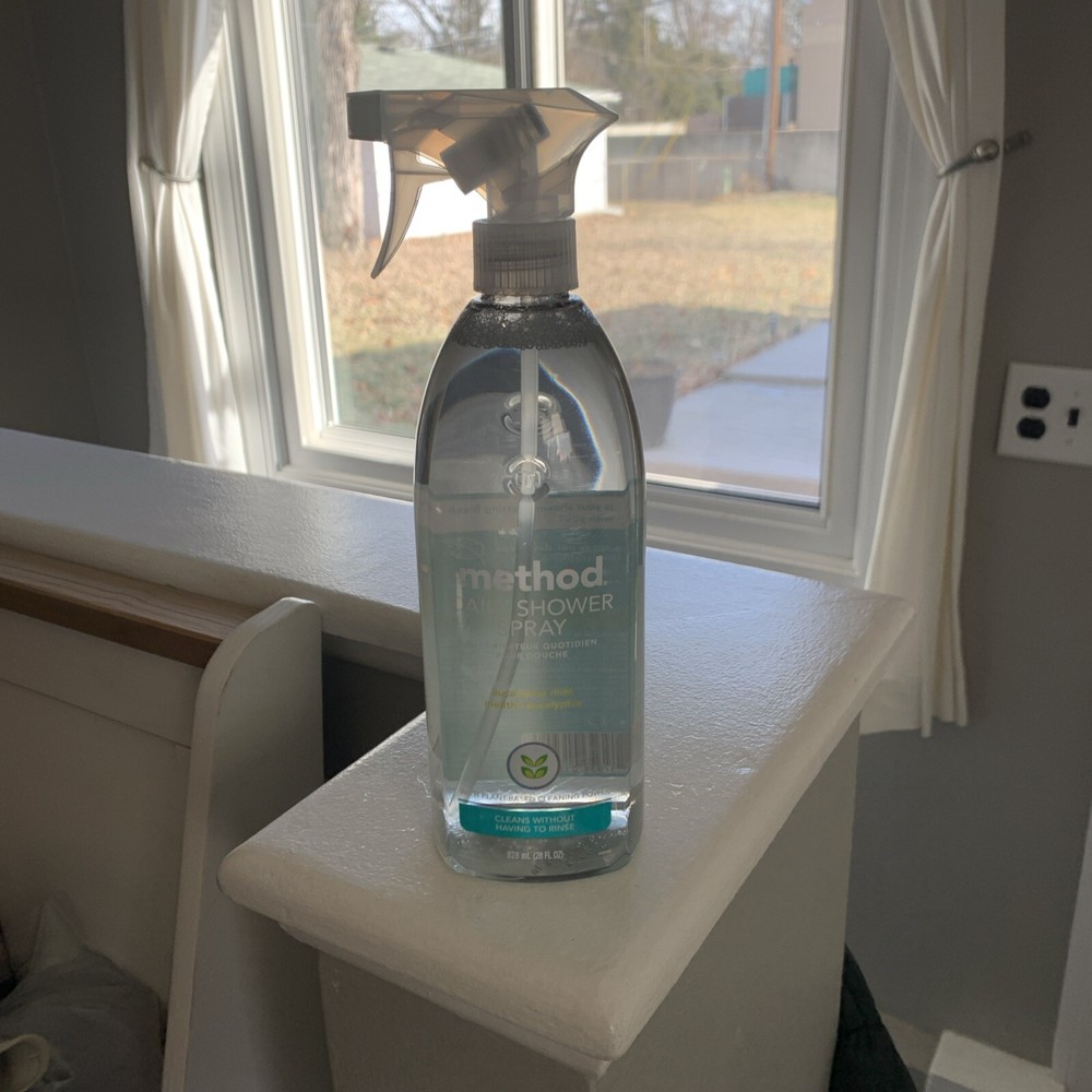 Method Daily Shower Spray Cleaner No Rinse Plant Based Ylang Ylang 28 fl oz 1 pk