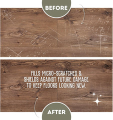 Quick Shine Hardwood Floor Luster Polish 64 Oz 2 Pack Carnauba Finish