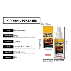 Degreaser Cleaner 50ml Powerful Cleaning Solution Kitchen Cabinets Degreaser