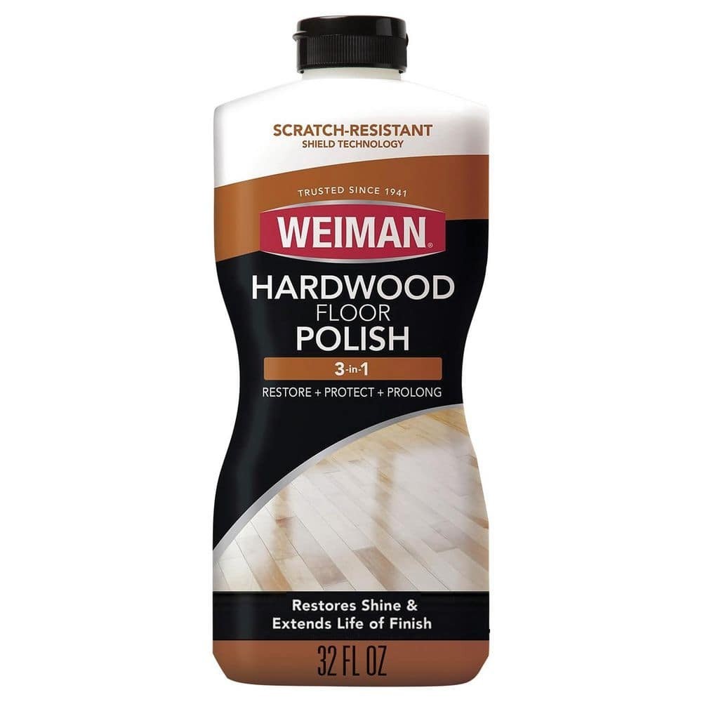 Weiman Wood Floor Polish and Restorer – 32 Ounce – High-Traffic Hardwood