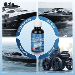 Chip Resistant Marine Topside Touch Up Paint – High-Gloss, 30ml for Boats