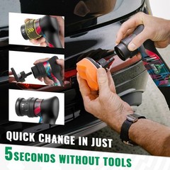BATOCA S5 Cordless Mini Car Polisher Buffer Sander Rotary & Dual Action