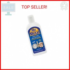 Mr. Metal Metal Polish Liquid All Metal Multipurpose Cleaner, Non-Abrasive, Inst