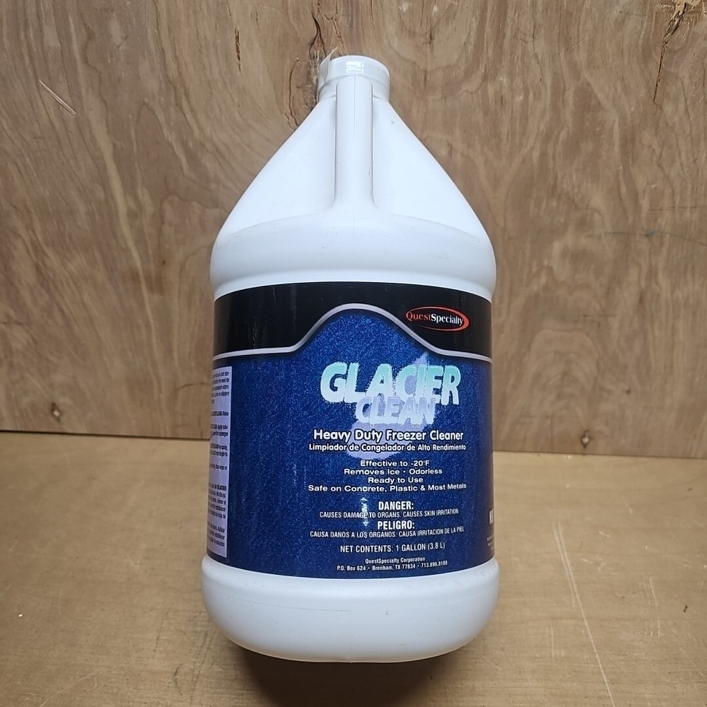 Glacier Clean Heavy Duty Freezer Cleaner – Specialty Quest-1 gallon – New