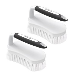 Amazer Scrub Brush for Cleaning Comfort Grip Shower Scrubber Stiff Bristles w…