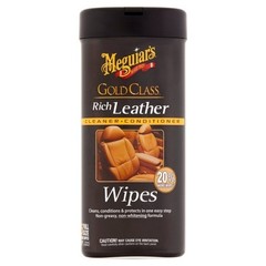Leather Cleaner Conditioner Wipes 20 More Non Greasy Cleans Protects Conditions