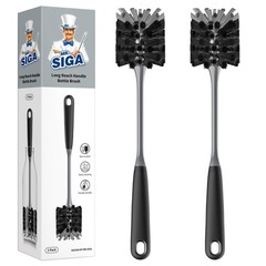 Long Handle Bottle Brush, Non-Scratch Water Bottle Brush Cleaner