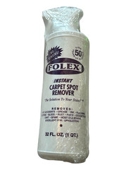 FOLEX Instant Carpet Spot Remover – 1 Quart Spray Bottle – Removes Ink, Wine +
