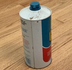 Vintage 1970s Johnson Wax Hard Gloss GLO COAT Floor Finish Large 46 oz Can