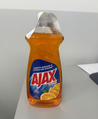 Ajax Ultra Liquid Dish Soap for Dishes, Orange Scent, 28 fl oz (1 Pack)
