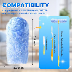 Duster Refill for Swiffer Duster, 30 Count Heavy Duty Duster Refills with 1 Hand