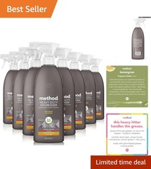 Method 28 Oz Pack of 8 Lemongrass Degreasers – Tough on Grease, Gentle Aroma