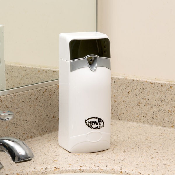 NOBLE CHEMICAL NOVO METERED AEROSOL AIR FRESHNER DISPENSING SYSTEM (ONE UNIT)