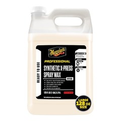 Meguiar’s D15601 Synthetic X-Press Spray Wax -1 Gallon Container