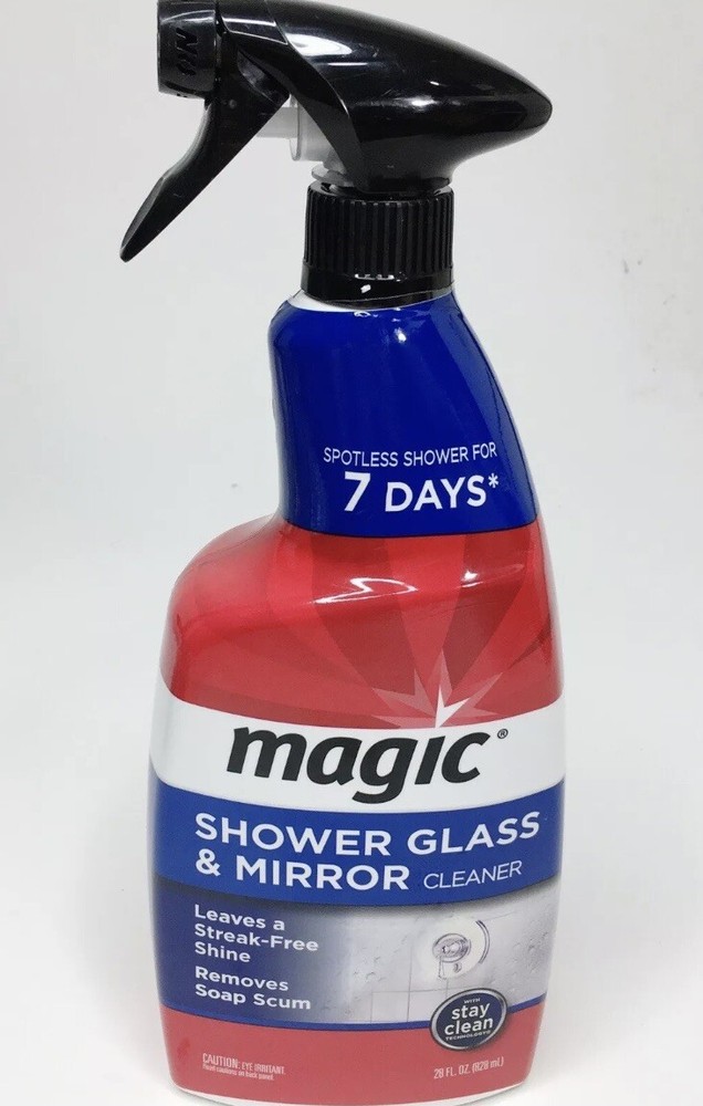Magic Shower Glass & Mirror Cleaner, 28 Fluid Ounce