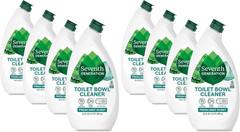 Seventh Generation Toilet Bowl Cleaner Fresh Mint Scent 24 oz 8-Pack Bulk Box