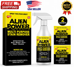 Alien Power Stain Remover Multi Purpose Mold Mildew Soot Cleaner 2 Sachets