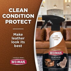 Leather Cleaner and Conditioner for Furniture – Cleans Conditions and Restore…