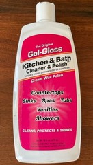 TR Industries GG-1 Gel-Gloss Kitchen and Bath Polish, 16 Fl. Oz Opened