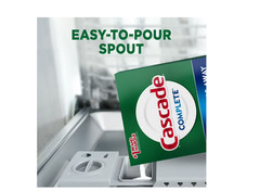 3 PACK Cascade Complete Powder Dishwasher Detergent, Fresh Scent 75 oz White