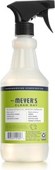 Mrs Meyers Lemon Verbena Glass Cleaner 24oz Window & Surface Spray