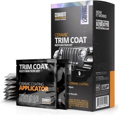 Ceramic Trim Coat Kit – Quick Plastic Trim Restorer Ceramic 1 Count (Pack of 1)