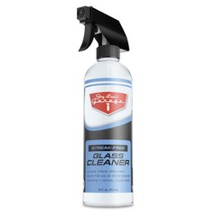 Jay Leno’s Garage Glass Cleaner Spray – 8 Fl Oz (Pack of 2), Clear