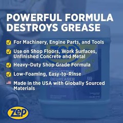 ZEP 5 Gal. Industrial Purple Degreaser with a Low-Foaming Formula, Concentrated