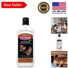Fragrance-Free 3-in-1 Leather Conditioner & Cleaner for Leather Care