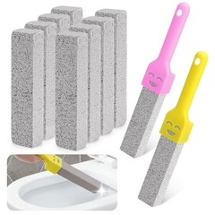 10 PCS Heavy Duty Handle Pumice Stone Cleaner for Toilet Sink Hard Stain Remover
