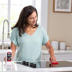 Weiman Glass Cooktop Heavy Duty Cleaner & Polish – Shines and Protects Glass/Cer