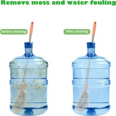 2-Pack Bucket Brush, Bottle Brush for Cleaning Extra Long Bottles, Gallon Jug…