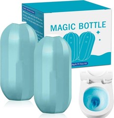 Krazy Pro Automatic Blue Toilet Cleaner – 2 Pack, Long-Lasting Freshness
