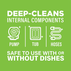Affresh Dishwasher Cleaner Tablets, Odor & Limescale Removal, 6 Month Supply