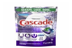Cascade Platinum Plus Dishwasher Detergent Pods Fresh Scent 2 Count
