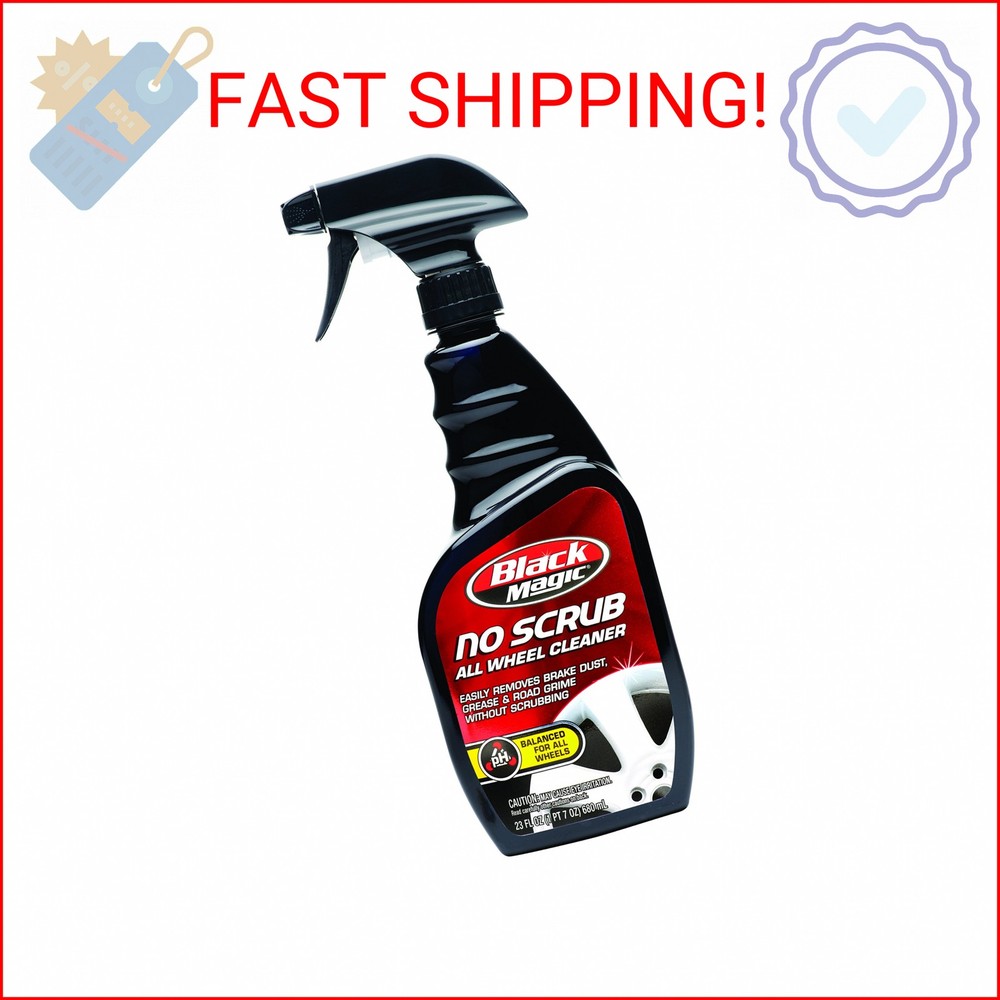 Black Magic BM41023 No No Scrub Wheel Cleaner, 23 Fluid Ounces, 1 Pack