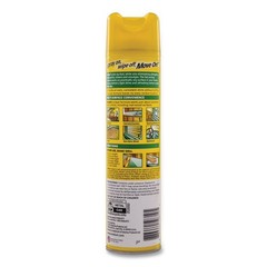 Endust Multi-Surface Dusting & Cleaning Spray, Lemon Zest, 12.5oz, 6/Carton