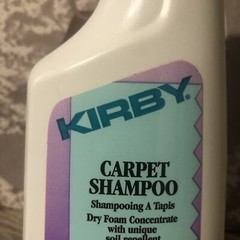 Genuine Kirby Guard 12oz Carpet Shampoo Cleaner Dry Foam Concentrate Sealed NOS