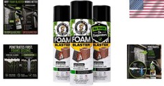 Foam Blaster AC Coil Cleaner Spray – Deep-Penetrating, No Rinse Formula – 3 Pack