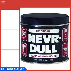 Metal Polish 5oz – Never Dull Cotton Wadding for Aluminum Steel Chrome Brass