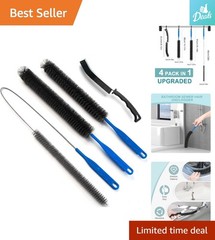 Flexible Lint and Debris Cleaner for Appliances – 16″ Multifunction Brush Set