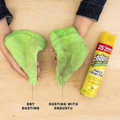 Endust Multi-Surface Dusting and Cleaning Spray, Lemon Zest, 12.5 Ounce (Pack of